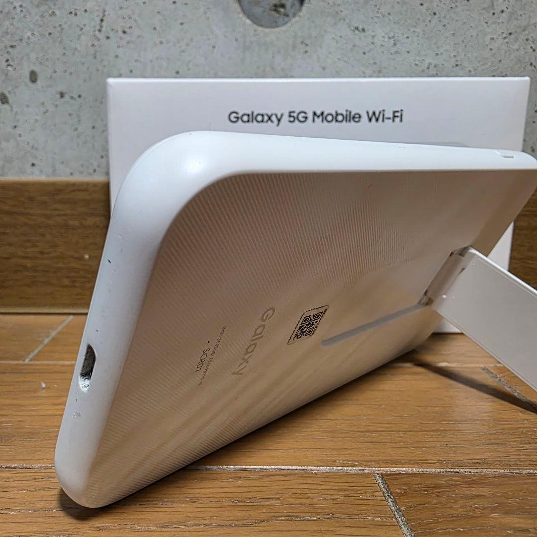 Galaxy 5G Mobile Wi-Fi SCR01(ホワイト)+サービス