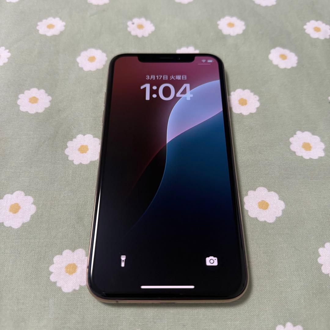 【超美品】iPhone XS 256GB SIMフリー 本体 ゴールド