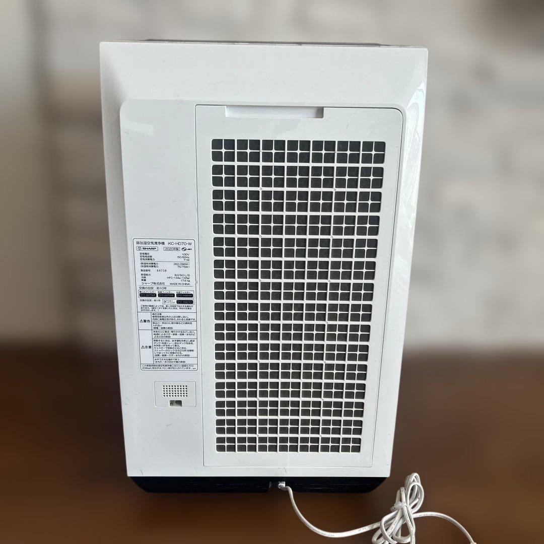 SHARP KC-HD70-W 加湿・除湿器　空気清浄機　上位機種