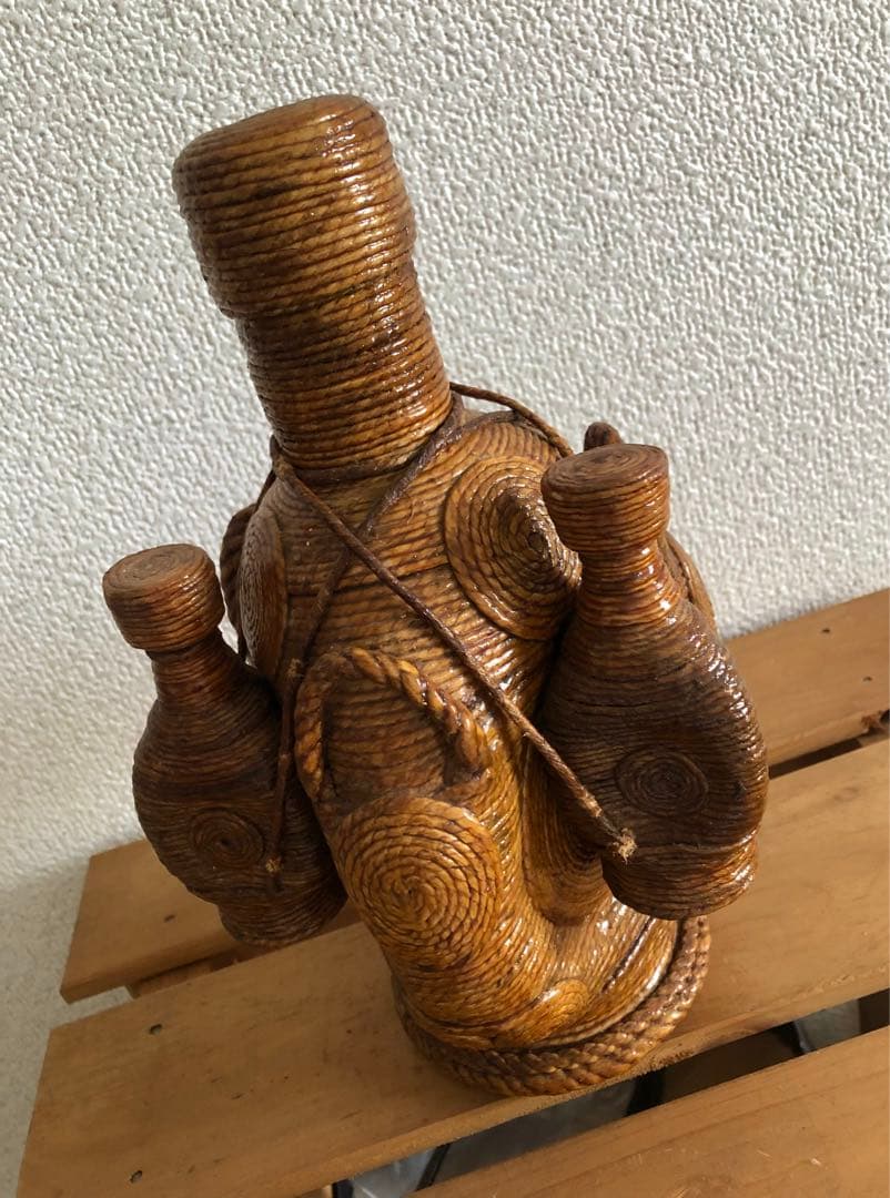 ブロカント　フランス　パリ　蚤の市　ボトル　壺　オブジェ　置物　ハンドメイド