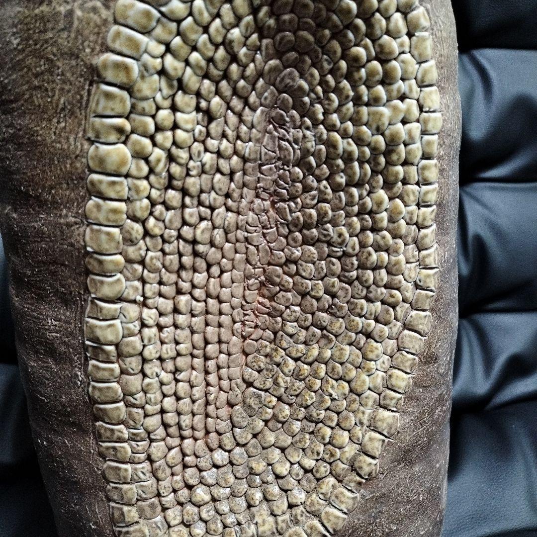 信楽焼 42cm 銘有 壺 花瓶 レトロ アンティーク