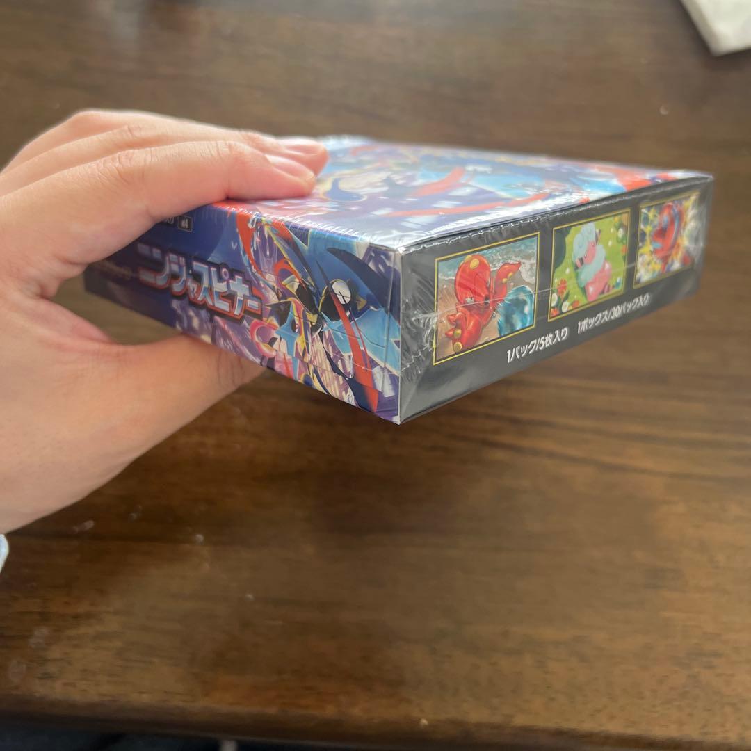 ポケモンカードゲーム ニンジャスピナー 1BOX 新品未使用　シュリンク付き