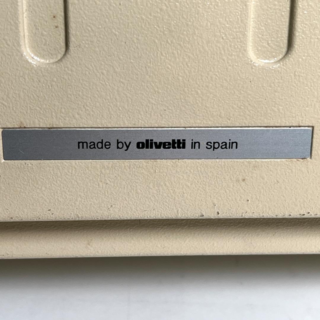 タイプライター オリベッティLETTERA 35、動作良好、スペイン製1970s