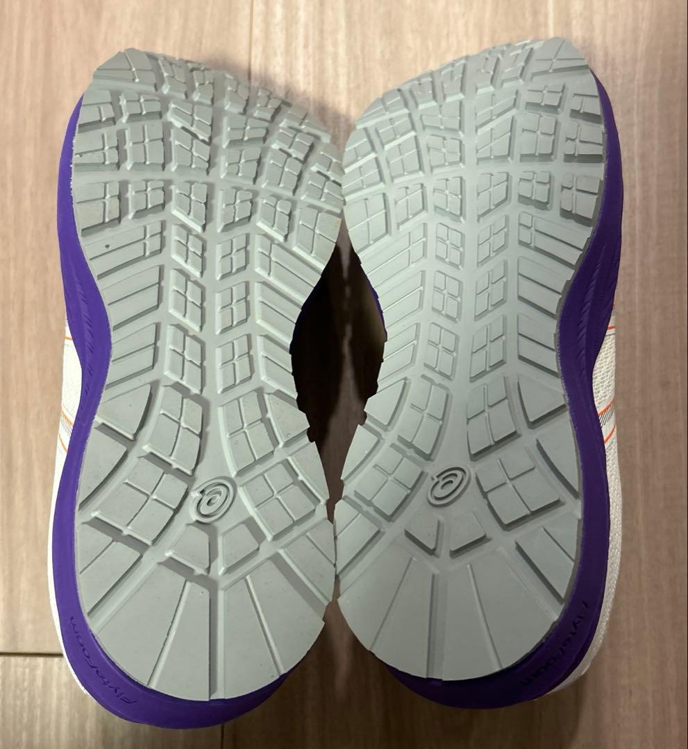 【新品未使用】asicsアシックス ウィンジョブ ローカット 安全靴 白紫