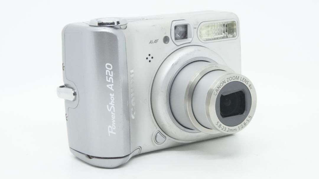 【B2014】 Canon Powershot A520 シルバー キャノン