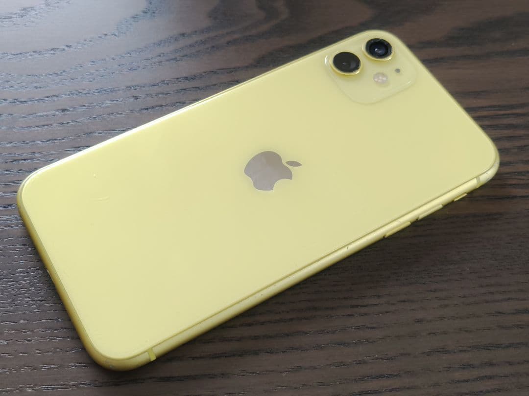 中古 iPhone 11 イエロー128ギガ SIMフリー Apple