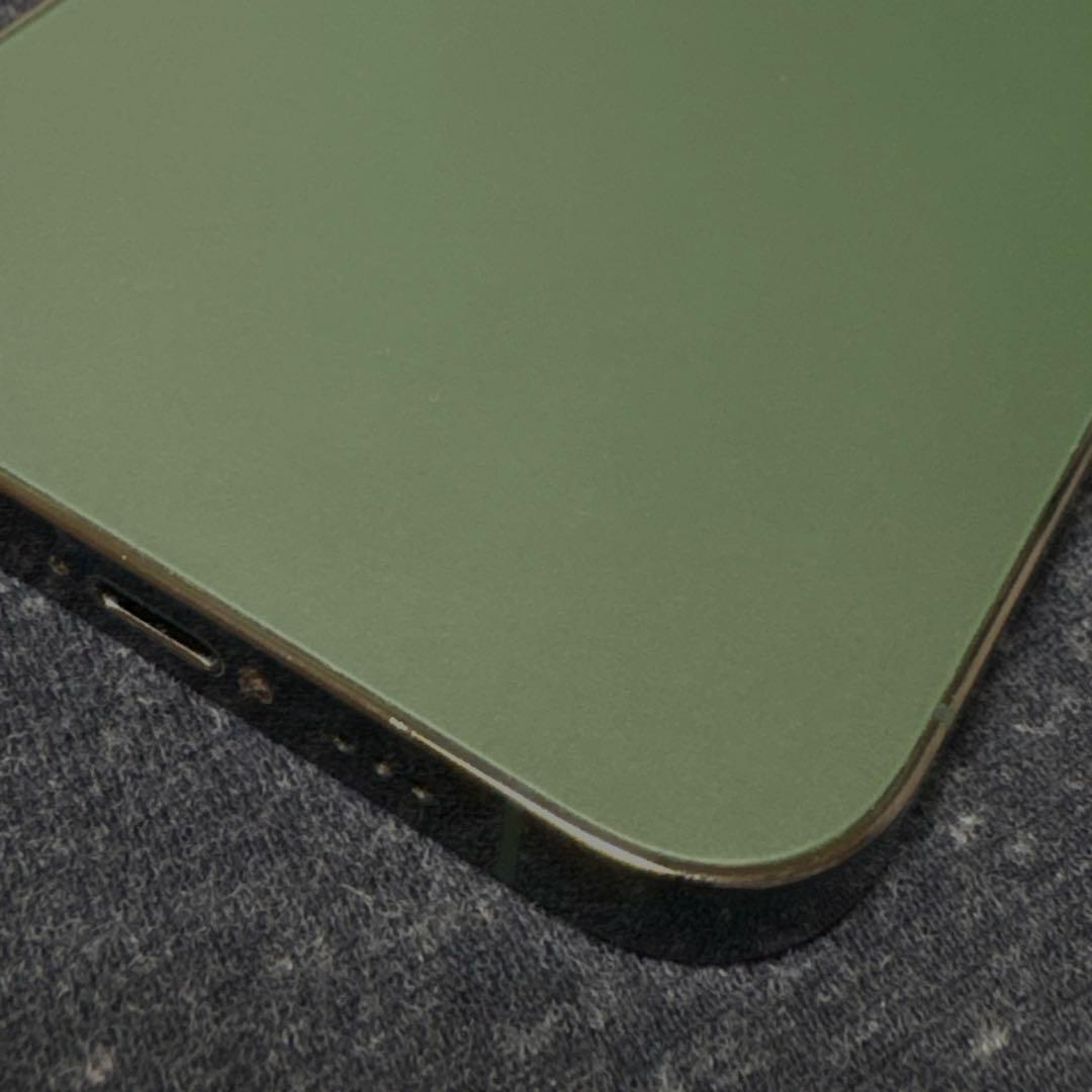 【美品】iPhone13Pro 128GB アルパイングリーン SIMフリー