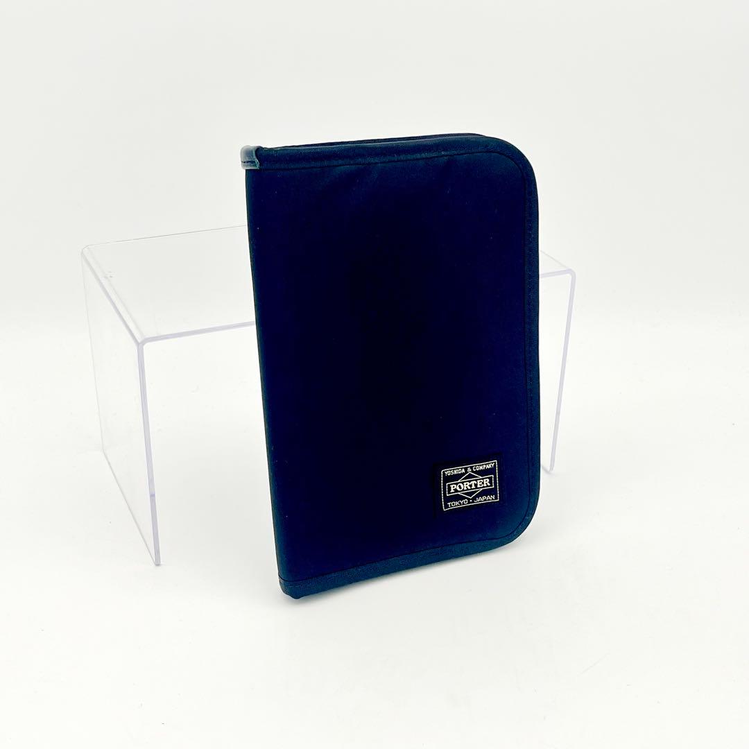 極美品 PORTERタンカー システムバインダー Kindle ケース 手帳 黒