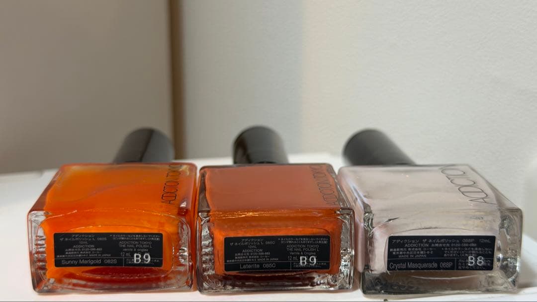 ADDICTION ネイルカラー 6本セット 限定　ネイルポリッシュ まとめ売り