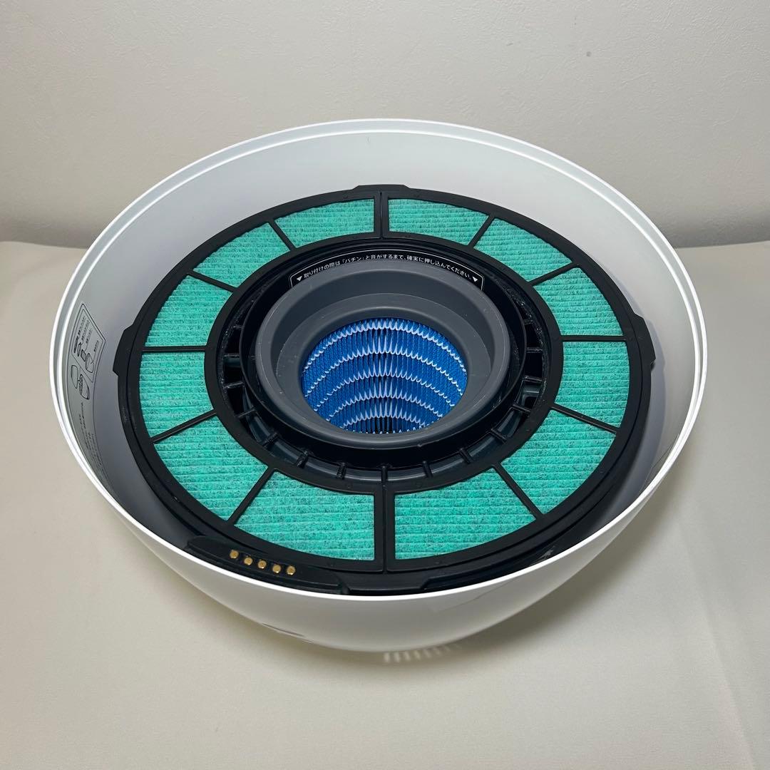 新品フィルター付き　Rain BALMUDA 気化式加湿器　クリーニング済み