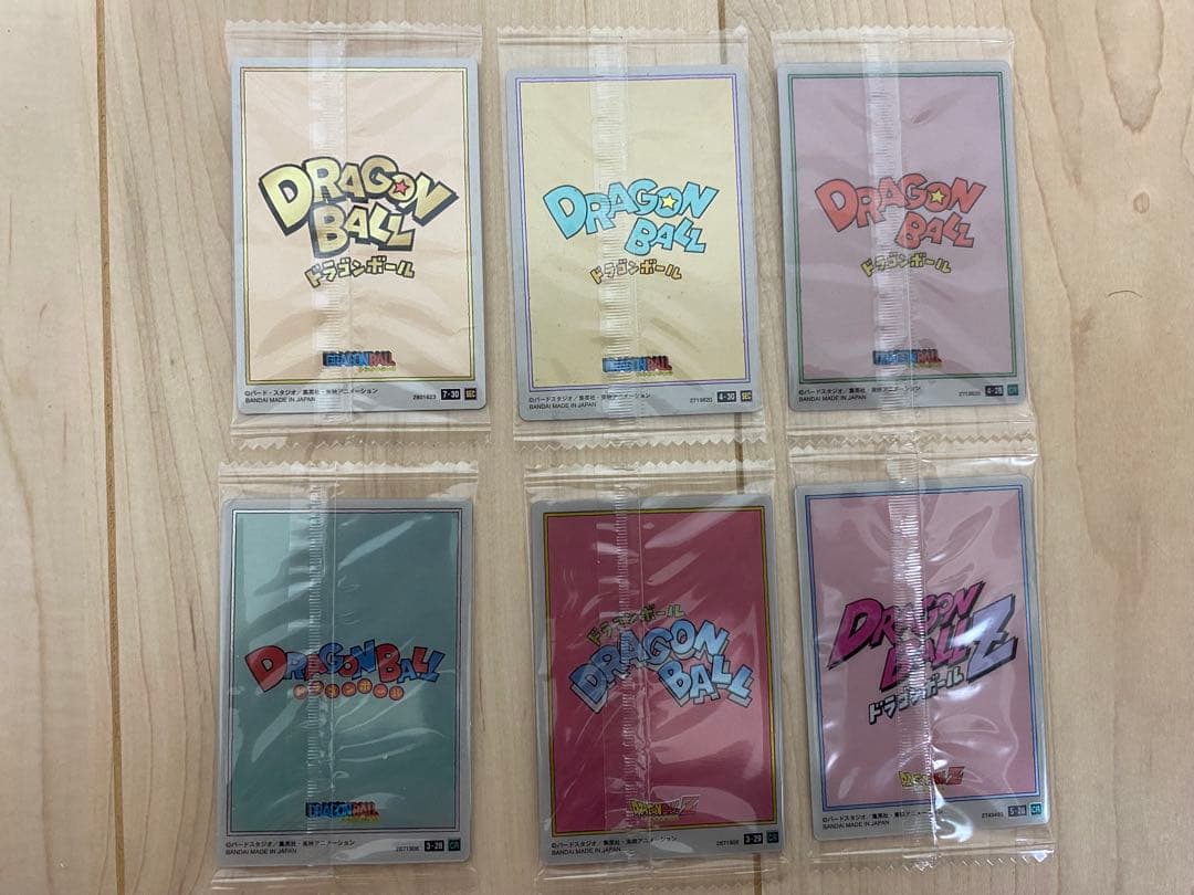 イタジャガ　ドラゴンボール CR.SEC 6枚セット
