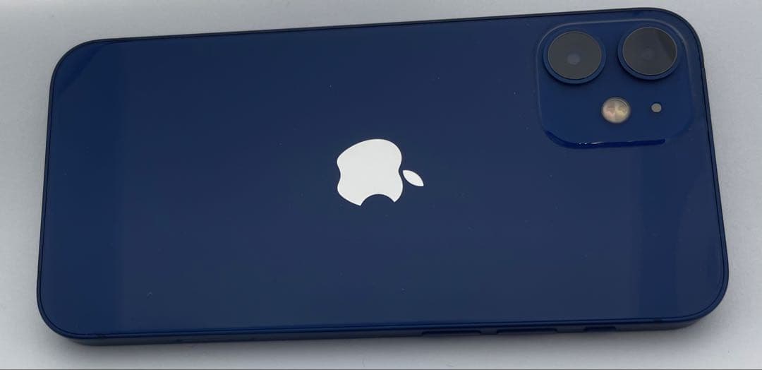 iPhone 12 mini 64GB ブルー SIMフリー バッテリー74%