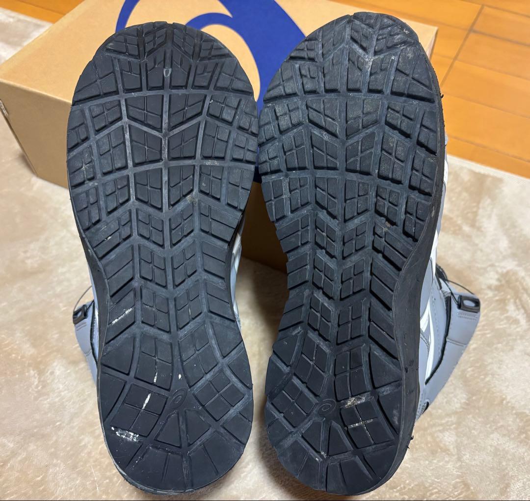 ASICS BOA 安全靴　グレー