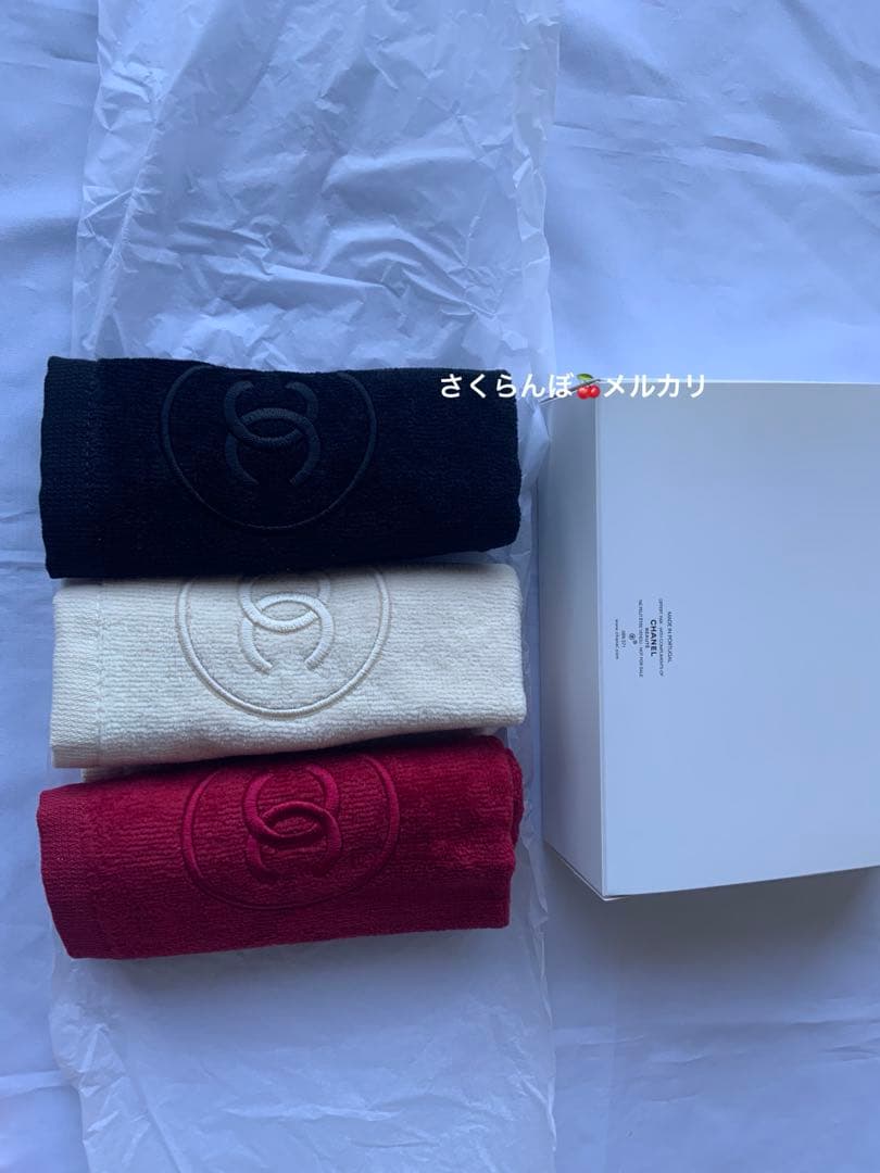 CHANEL ノベルティ　タオルハンカチ