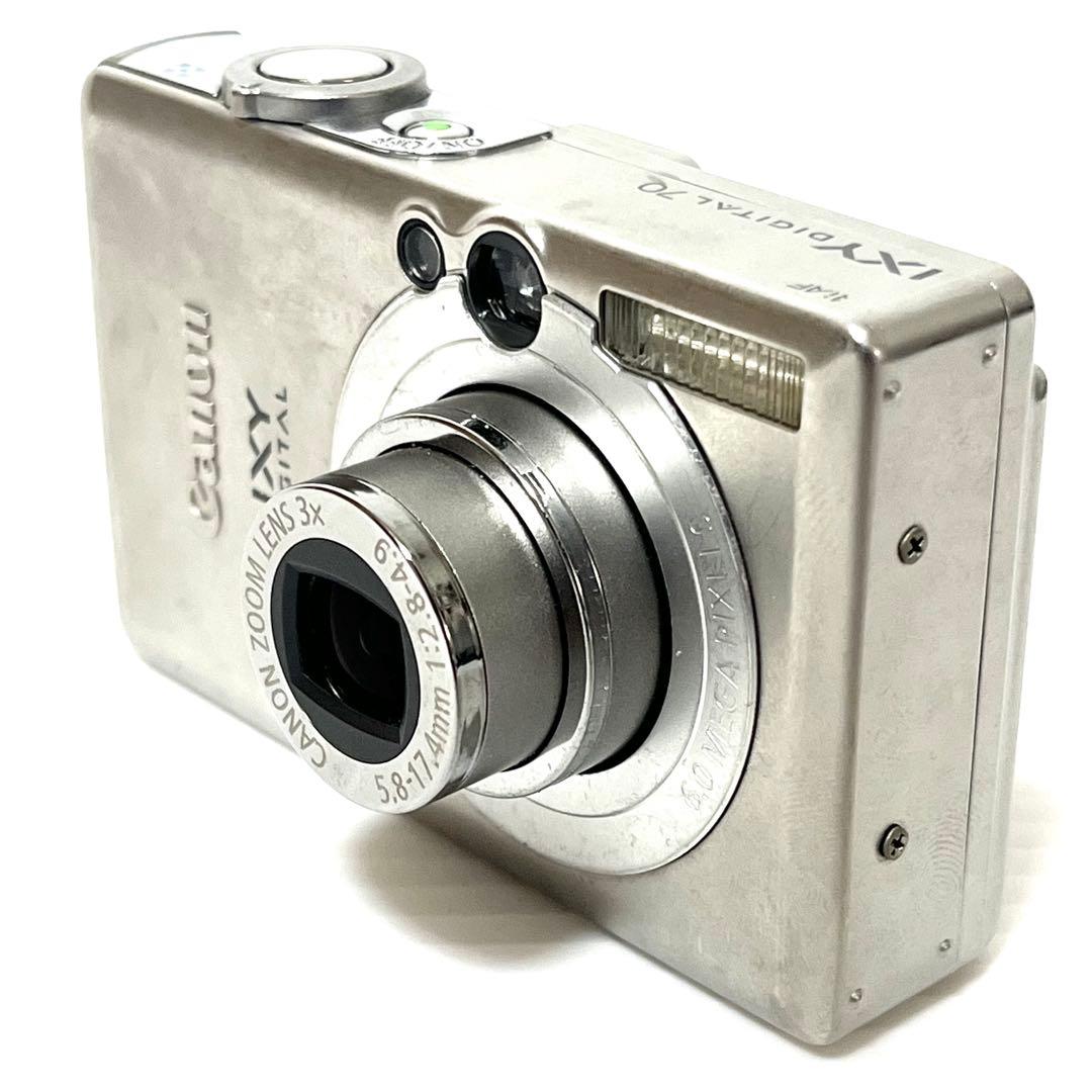 キャノン IXY DIGITAL 70 シルバー コンパクトデジタルカメラ