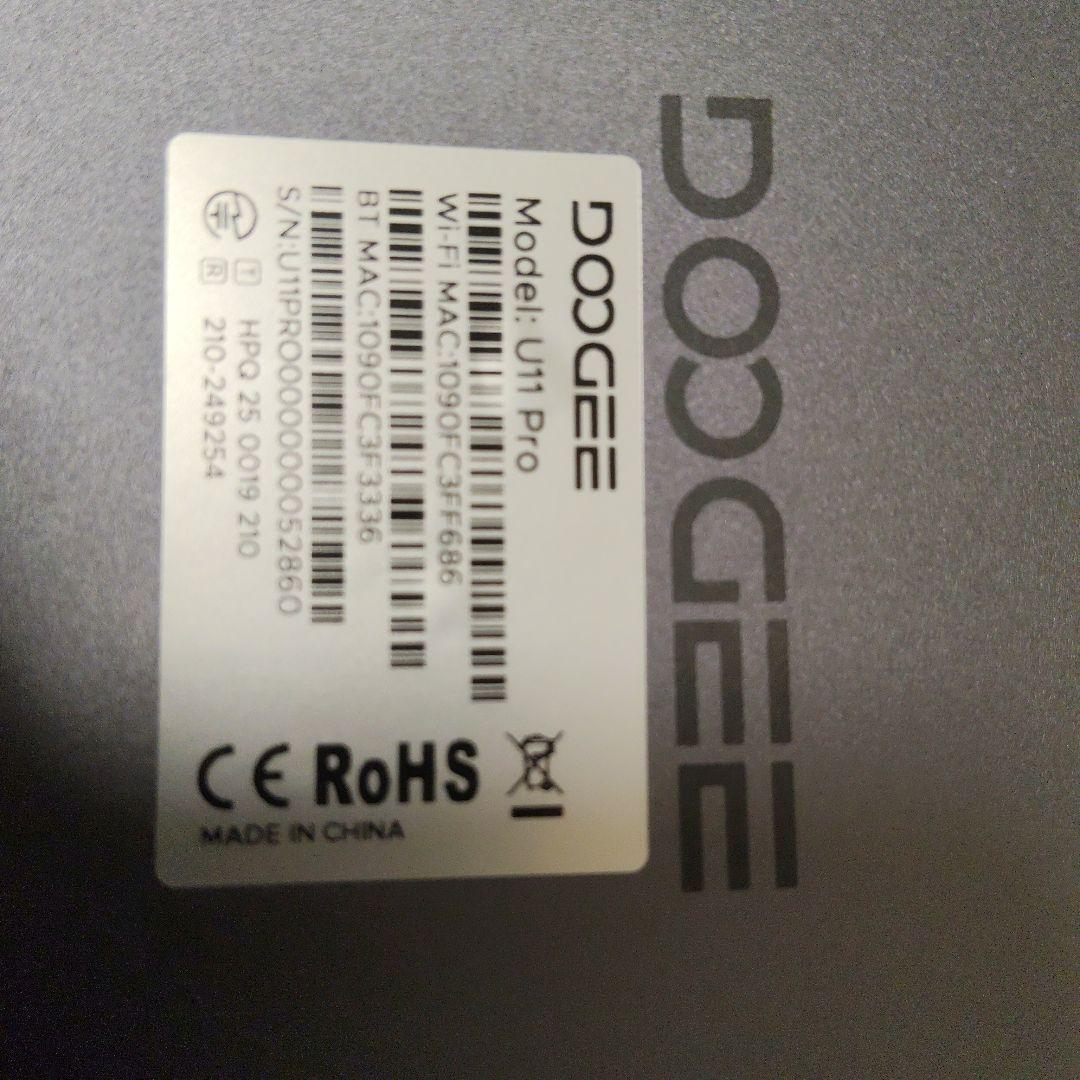 DOOGEE UT1 Pro 11インチ Androidタブレット