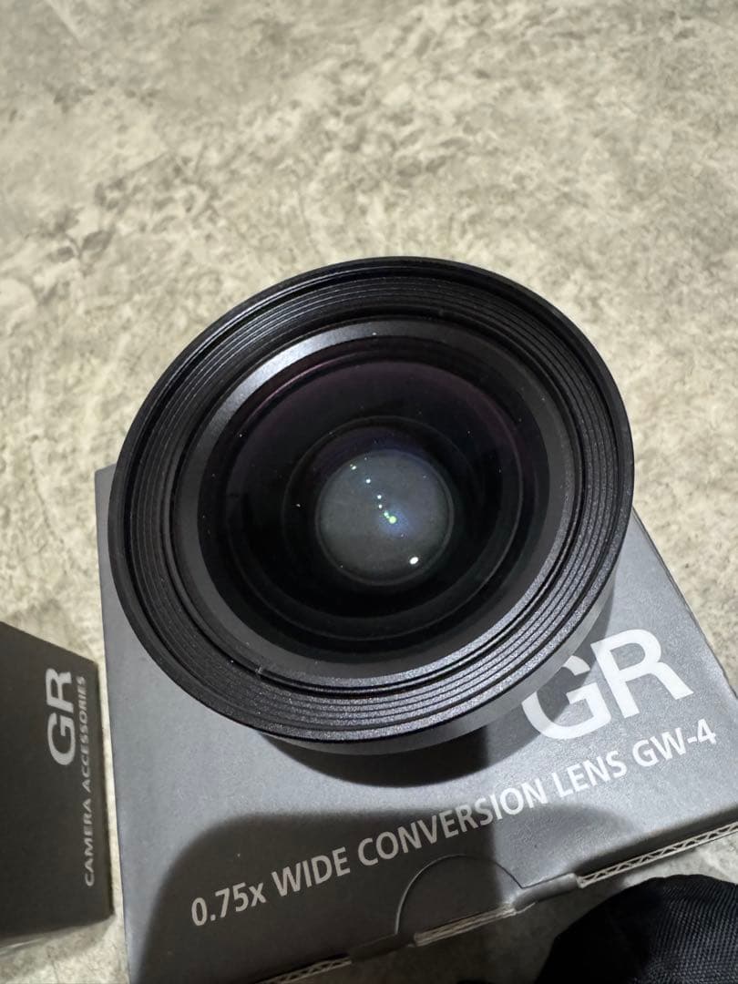 RICOH grⅢ ワイドコンバーター付き