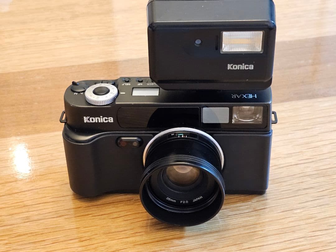 Konica HEXAR フィルムカメラ