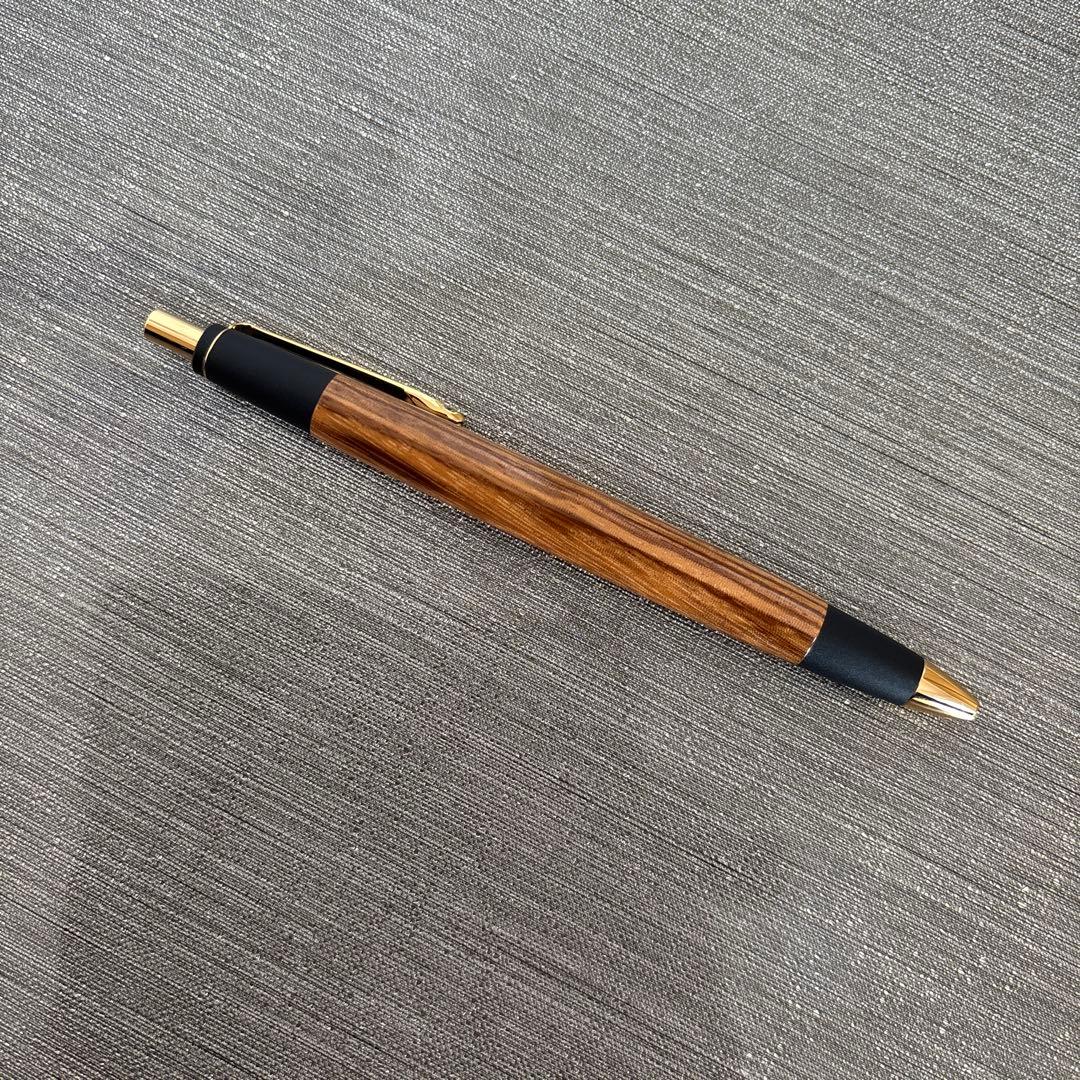 美品　ボナンペン？　高級木製ボールペン