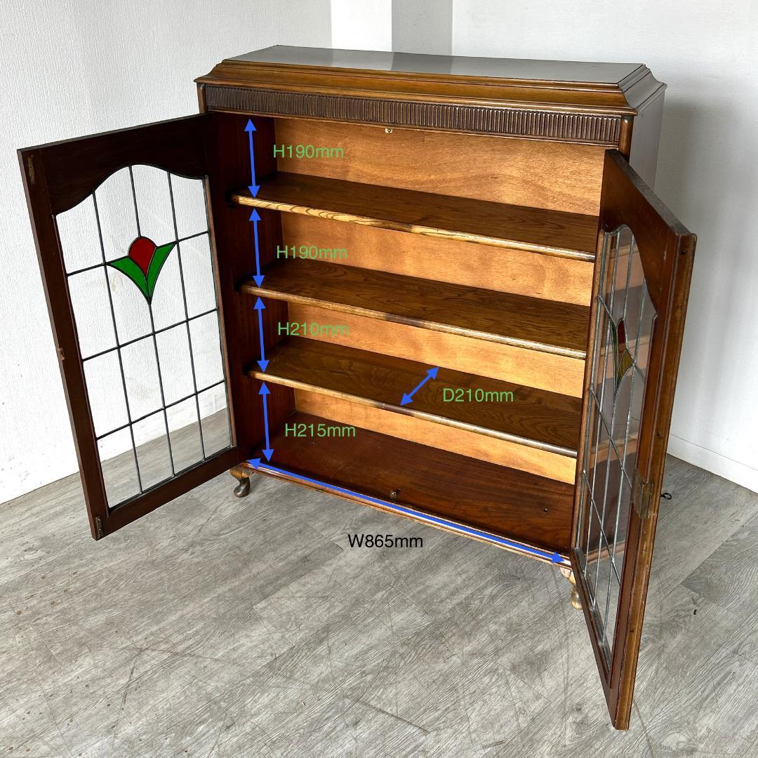 イギリス アンティーク家具 ブックケース キャビネット 1930年頃 980A