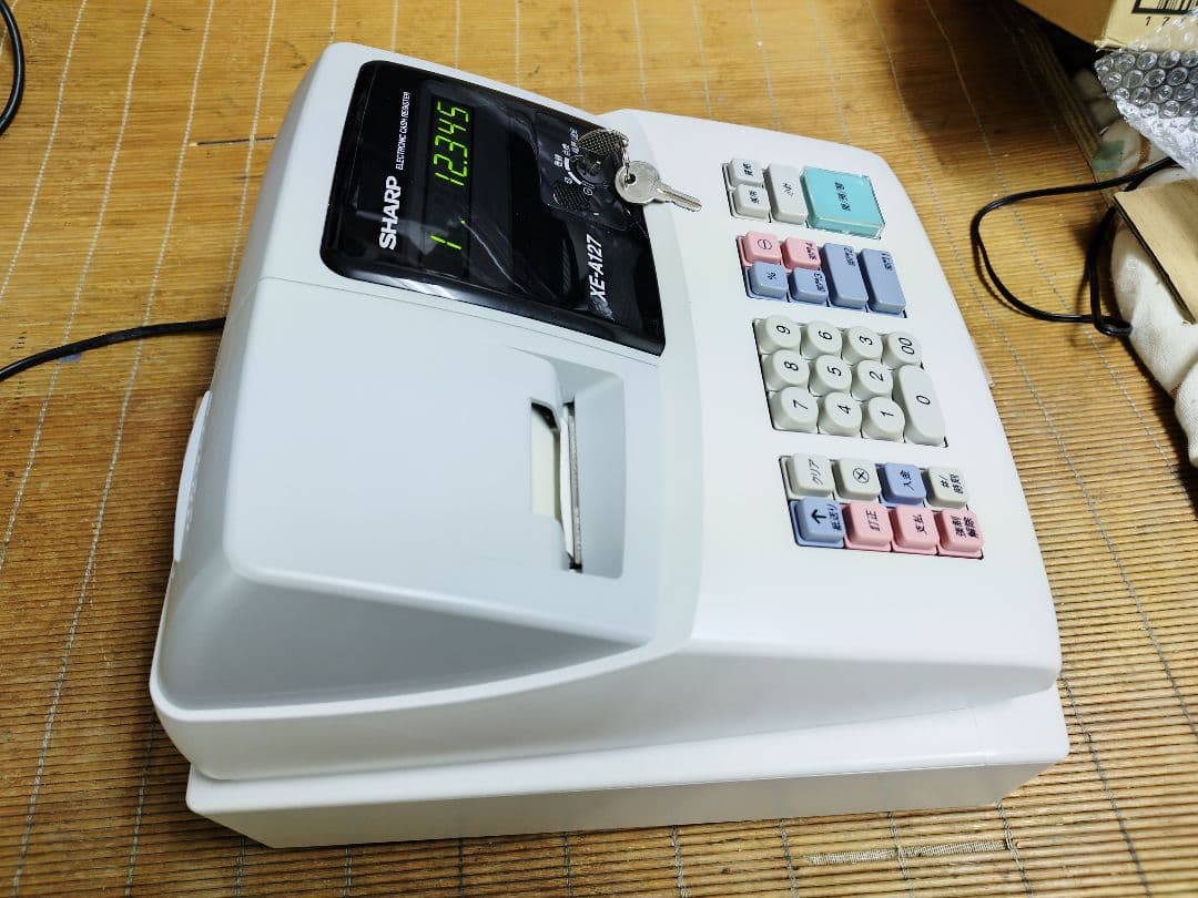 シャープ XE-A127 レジスター 127721