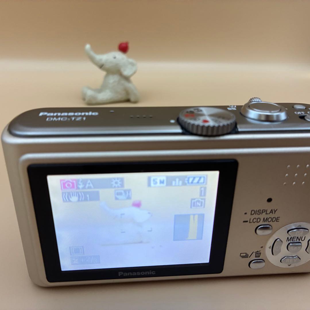 ★美品★Panasonic LUMIX DMC-TZ1 オールドコンデジ カメラ