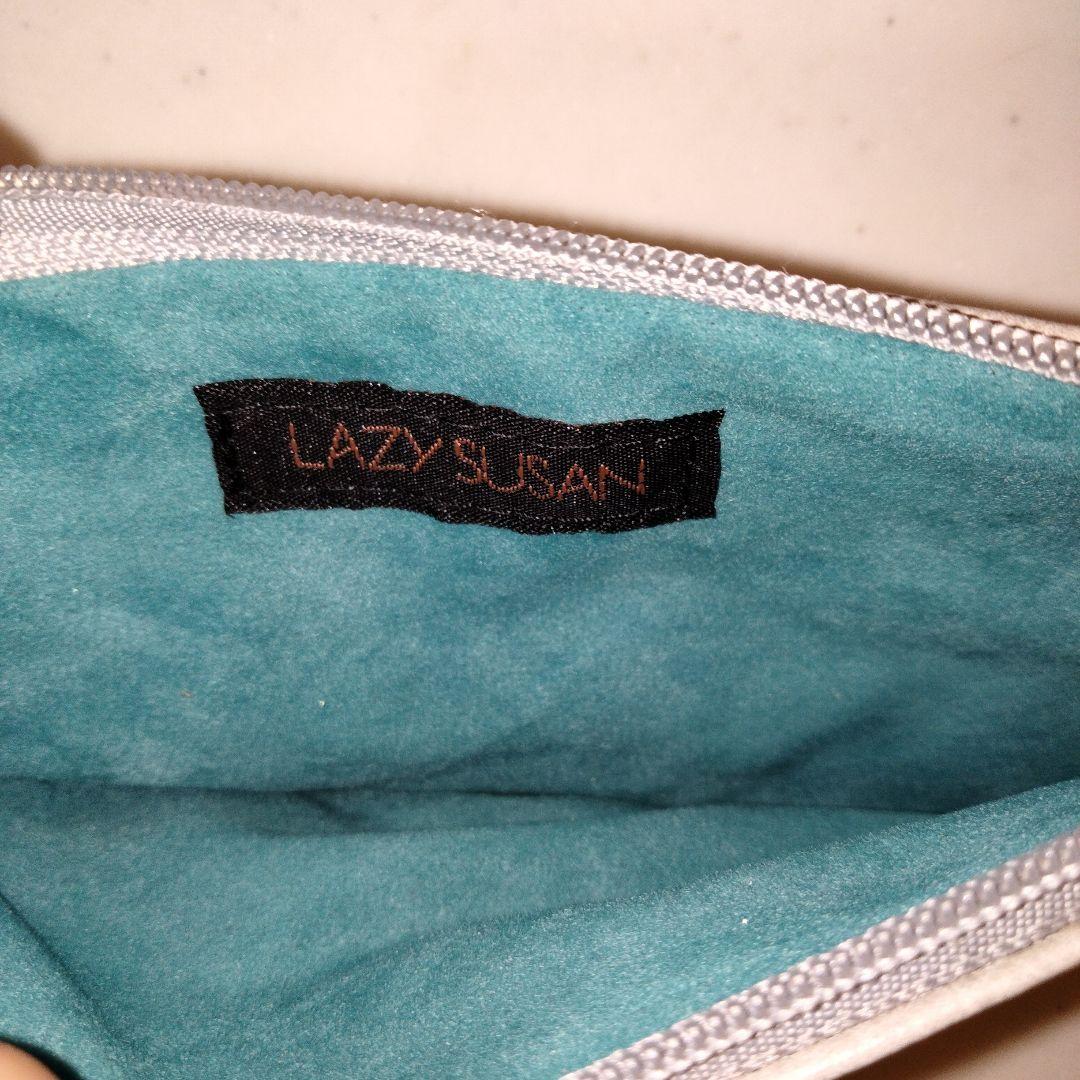 LAZY SUSAN レイジースーザン メガネモチーフ ポーチ 星柄 刺繍