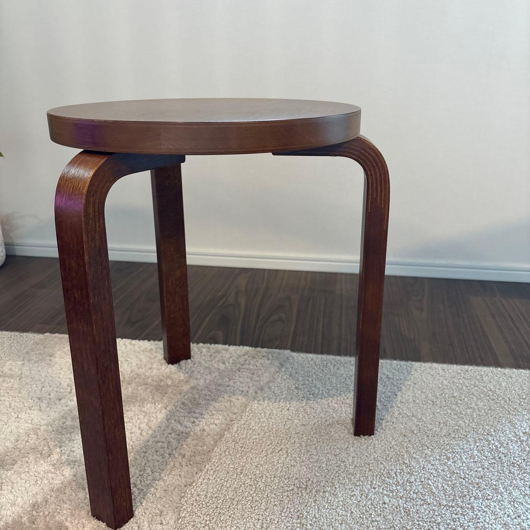 artek スツール60 ウォルナッツ