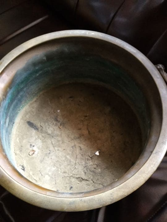 火鉢 銅製 大