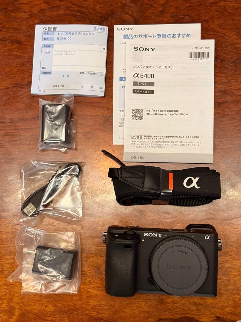 α6400 ミラーレス一眼　本体【極美品・ショット数405回】