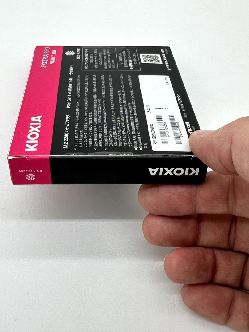 【新品未開封品】KIOXIA EXCERIA PRO M.2 Gen4 2TB