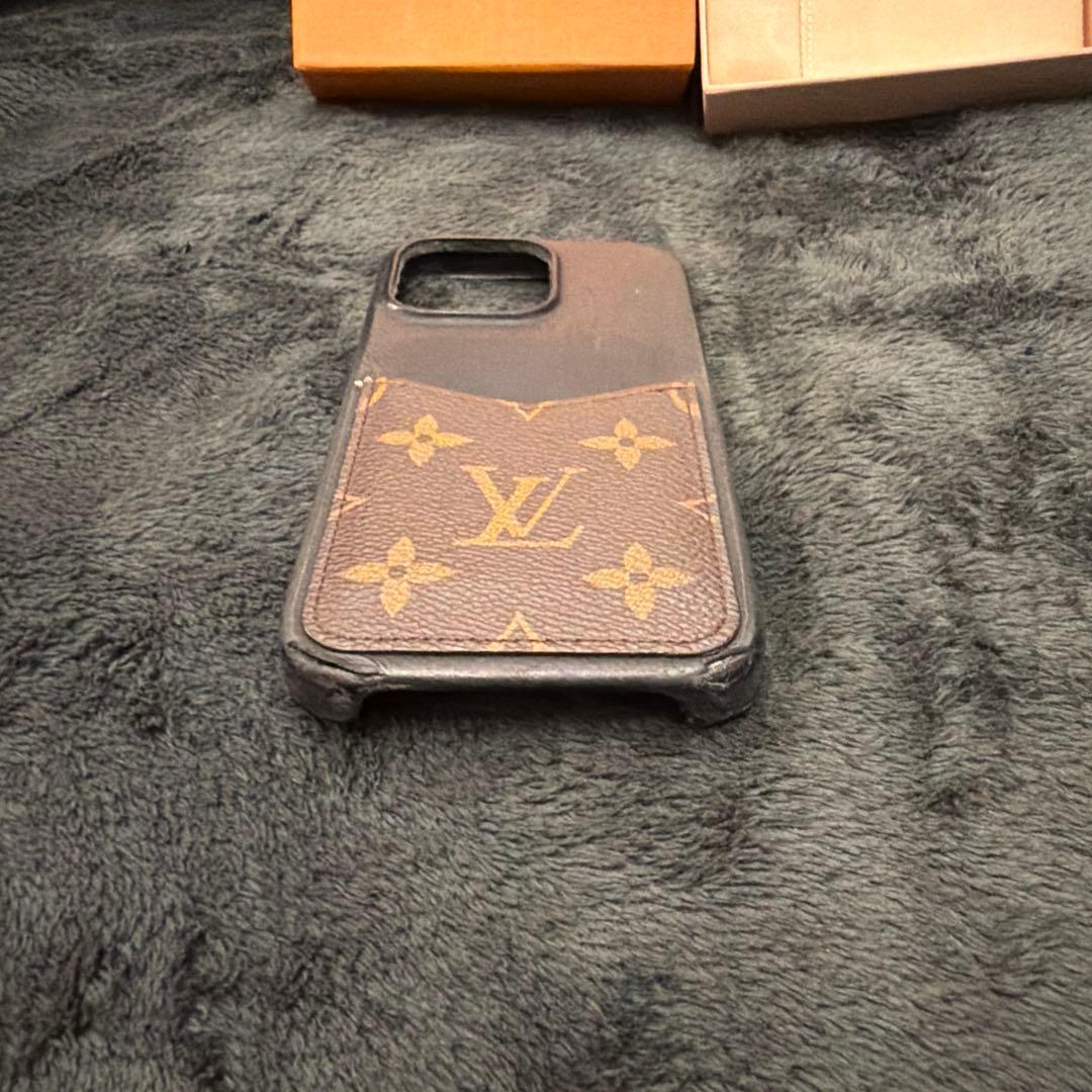 LOUIS VUITTON レザー iPhone15promaxケース