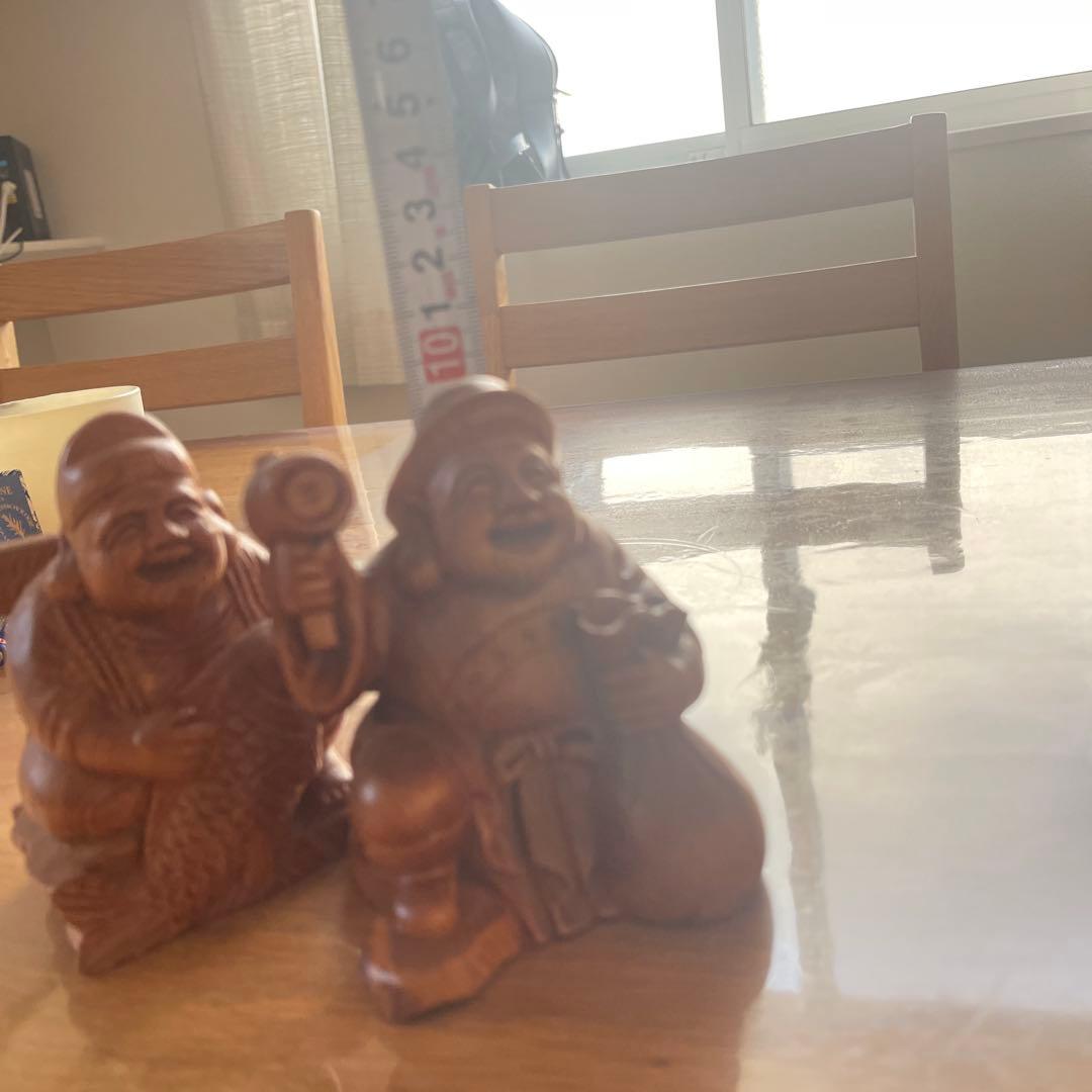 最終値段　屋久杉木彫り