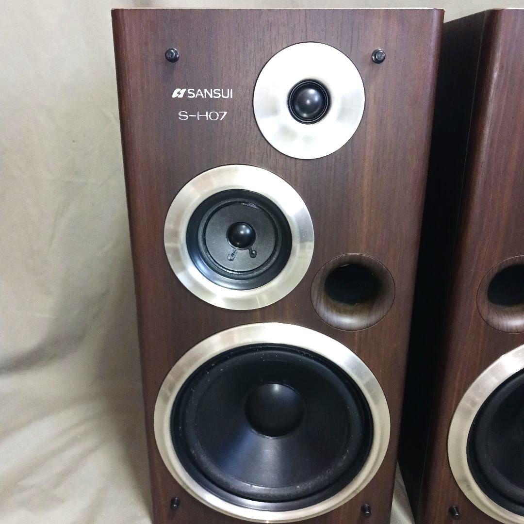 ★希少 動作品 スピーカー SANSUI S-H07 Club Sansui