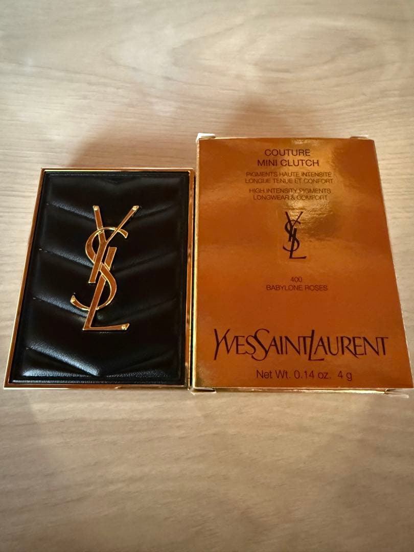 YSL クチュールミニクラッチ 400 アイシャドウパレット