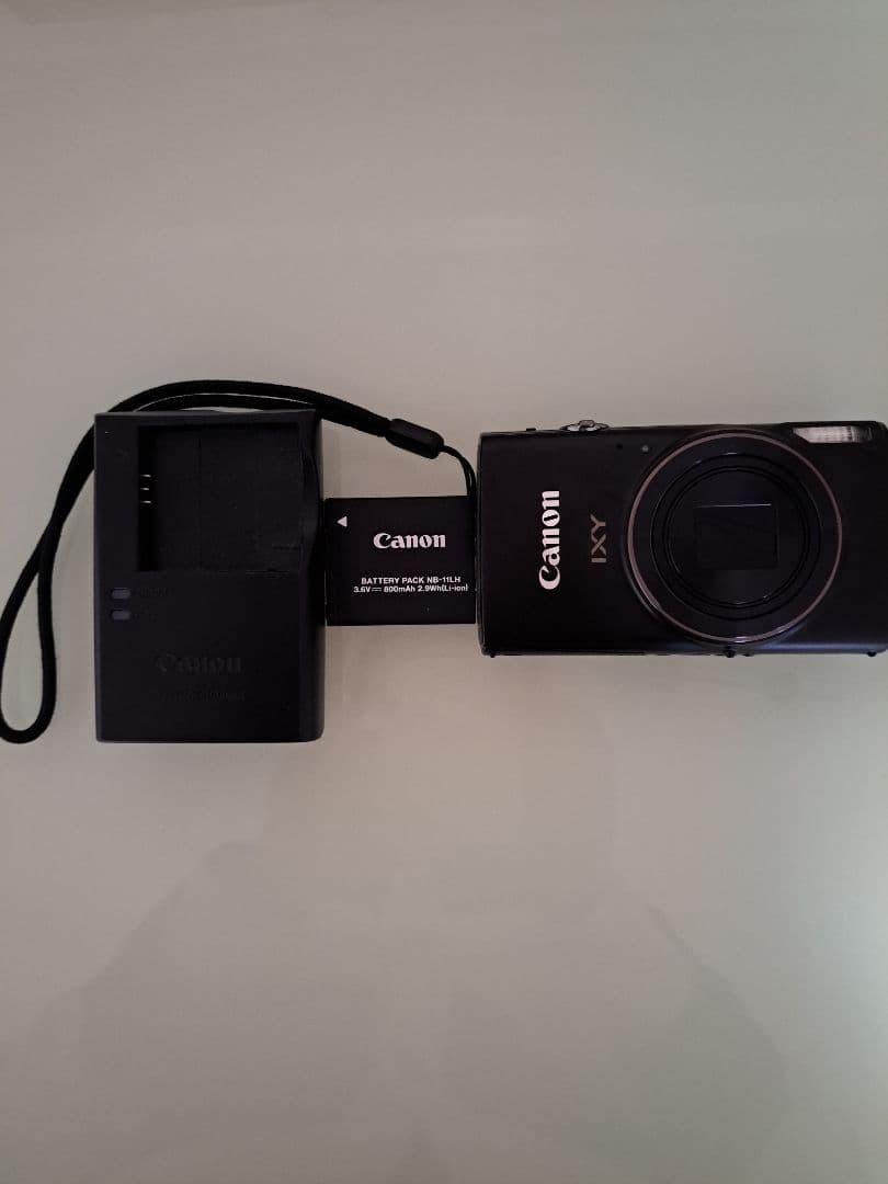 美品CanonIXY650ブラックデジタルカメラSD付