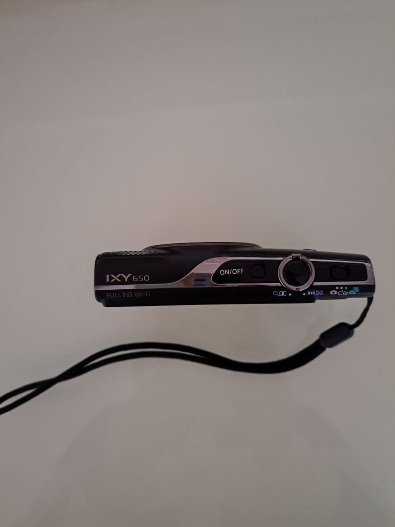 美品CanonIXY650ブラックデジタルカメラSD付