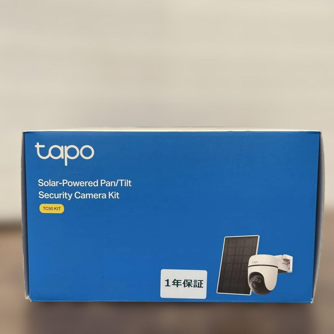 Tapo防犯カメラ 屋外 ソーラー 見守りカメラ スマホ対応 太陽光パネル付