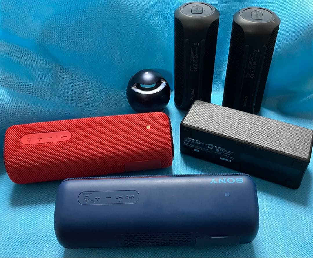 正常動作品 SONYなど ワイヤレススピーカー 6個セット