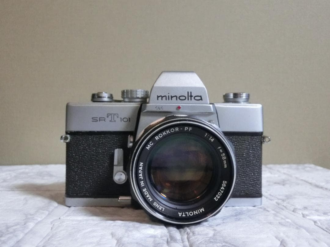 H*U様 Minolta SRT 101 MC Rokkor-PF 58mm f