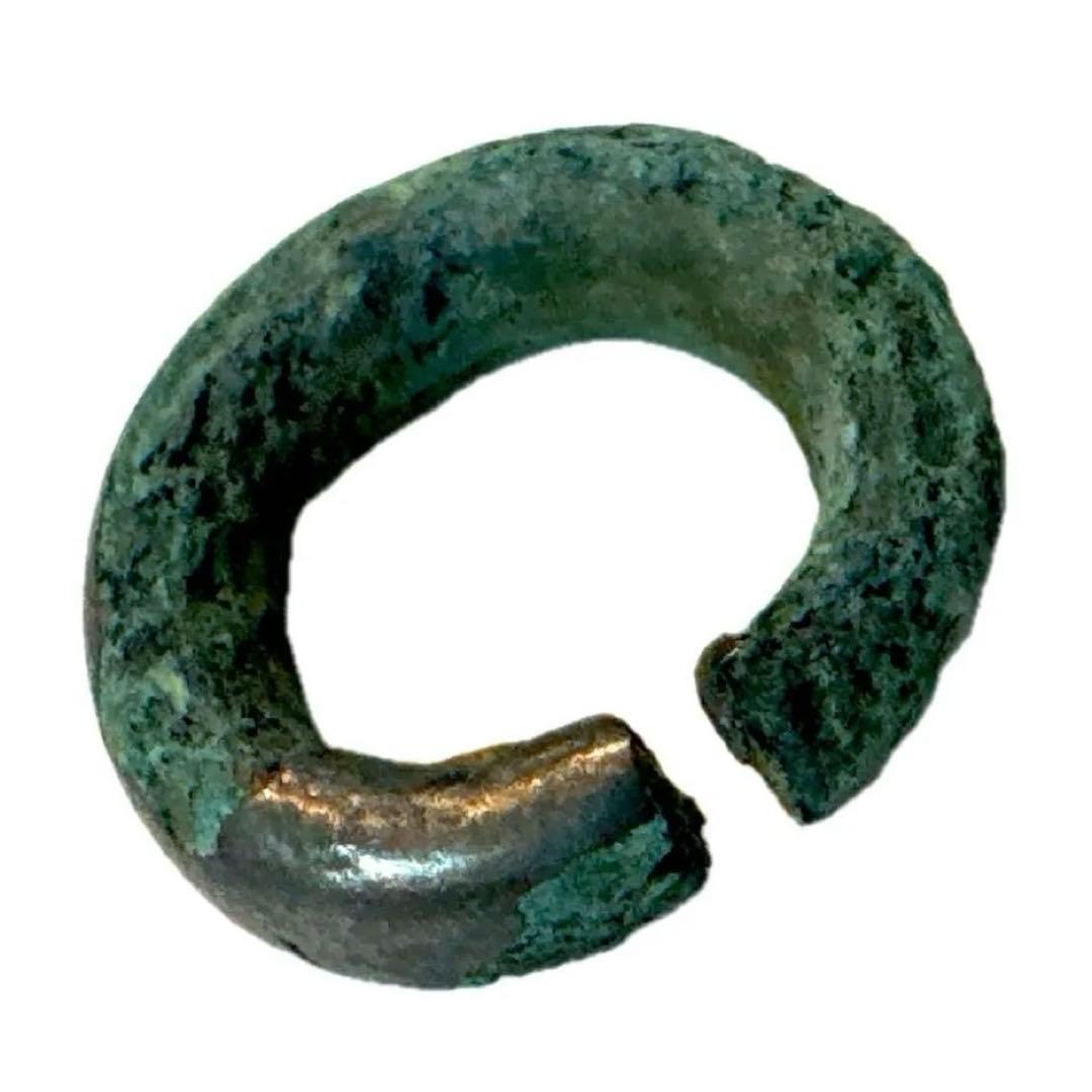 古墳銀環　古墳時代　耳環　骨董　 コレクション　耳飾り　発掘　貴重　時代物