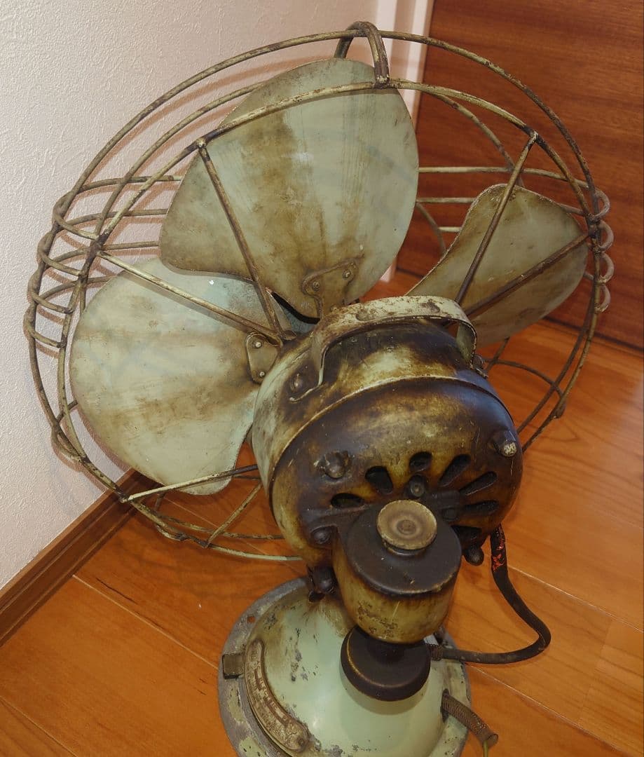 希少　昭和レトロ 昭和初期 芝浦製作所 扇風機