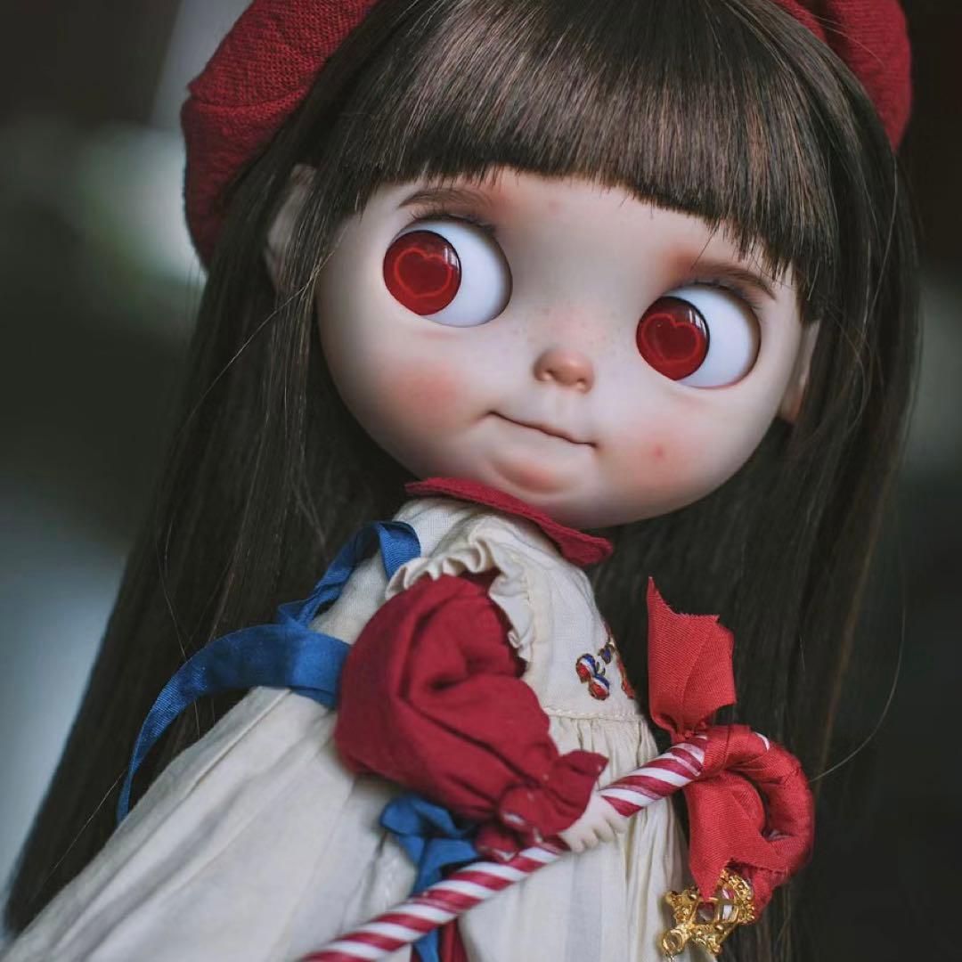 カスタムブライス 海外作家様 かわいい まんまる 甘く微笑む ニコニコちゃん