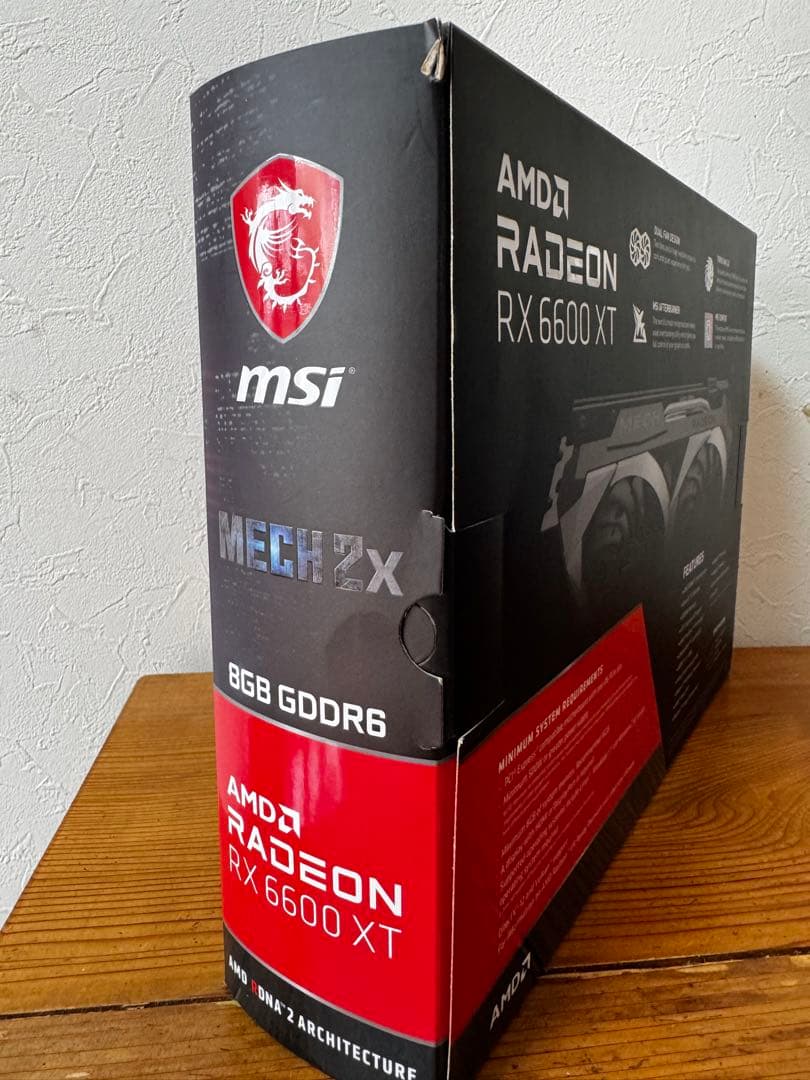 グラフィックボード・グラボ・ビデオカード MSI Radeon RX 6600 XT MECH 2X 8G OC