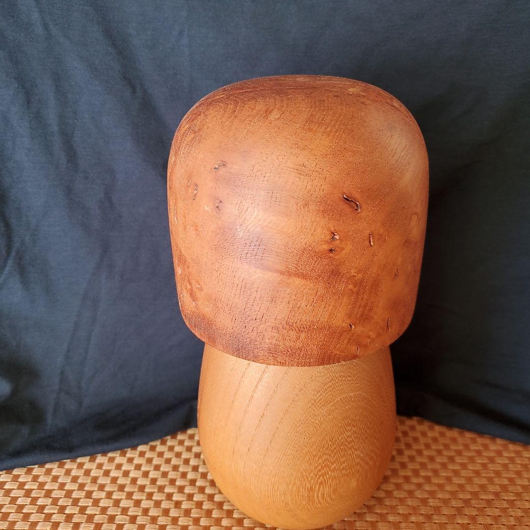 木製 こけし 約22cm 花模様　まさし様作レア　桜童