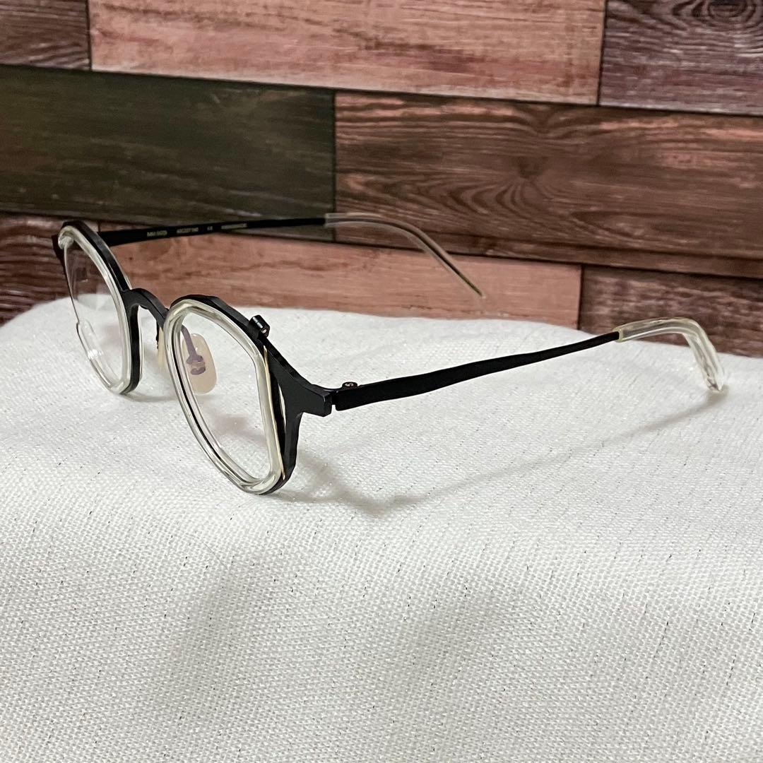 現行 完売カラー 美品 ケース付 MASAHIROMARUYAMA 眼鏡 度入り