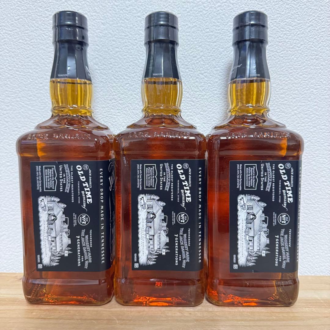 Jack Daniel's ジャックダニエル 700ml 3本セット