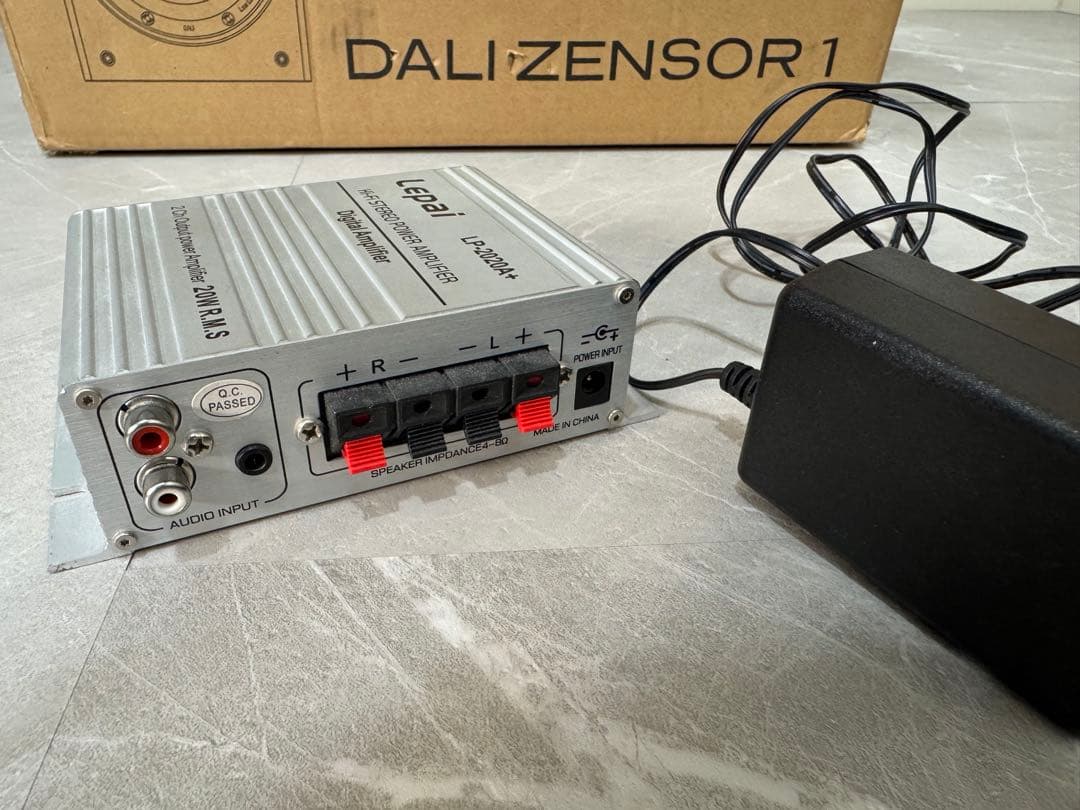 DALI ZENSOR 1 スピーカー&lepai lp-2020a+ アンプ