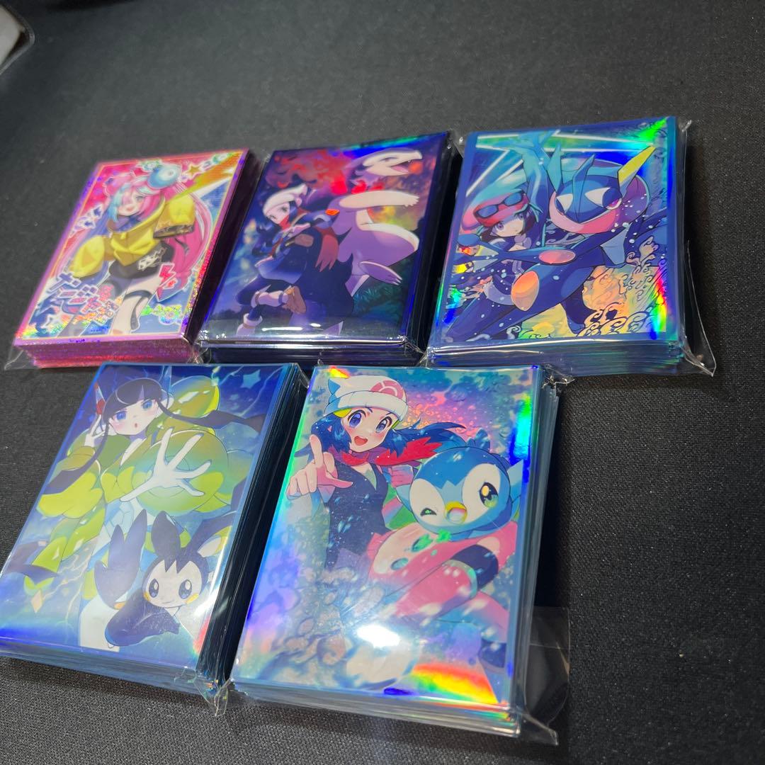 ポケモンカードスリーブ 5種類セット まとめ売り