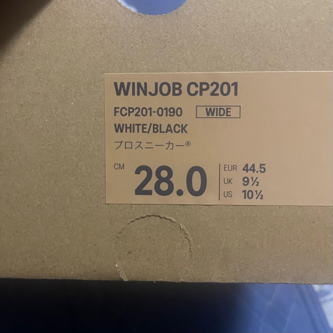 ASICS WINJOB CP201 28.0cm 未使用品　タグ付き　安全靴